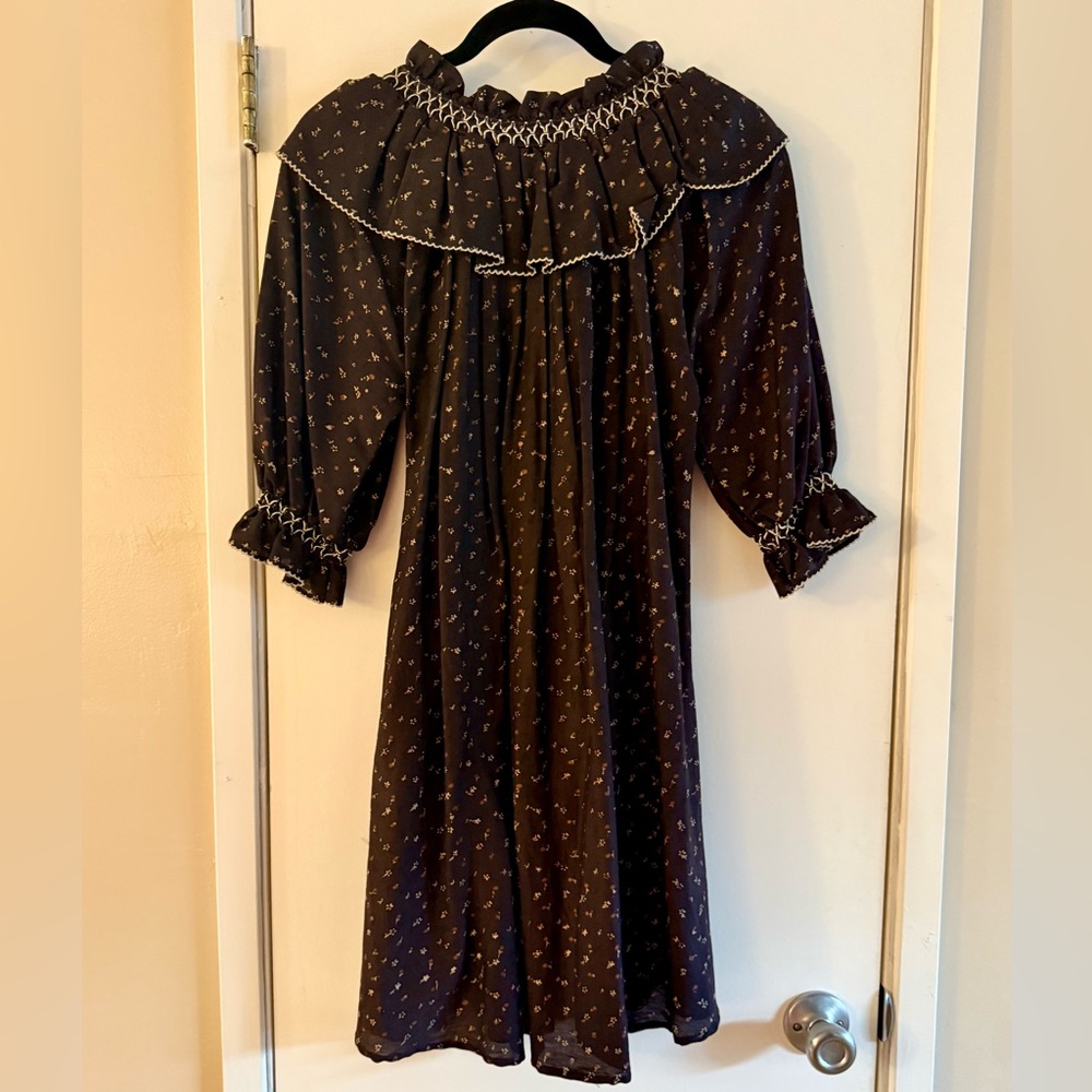 Christy Dawn Macy Dress in Noir Ditsy - Picture 3 of 10